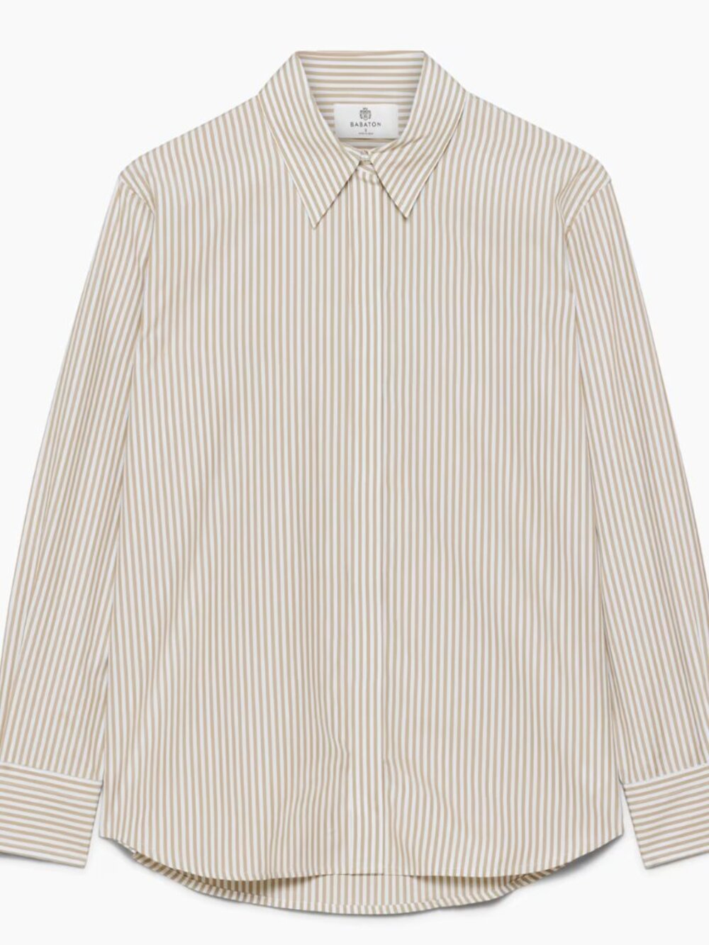 Aritzia Babaton Essential Relaxed Poplin Shirt - Size S